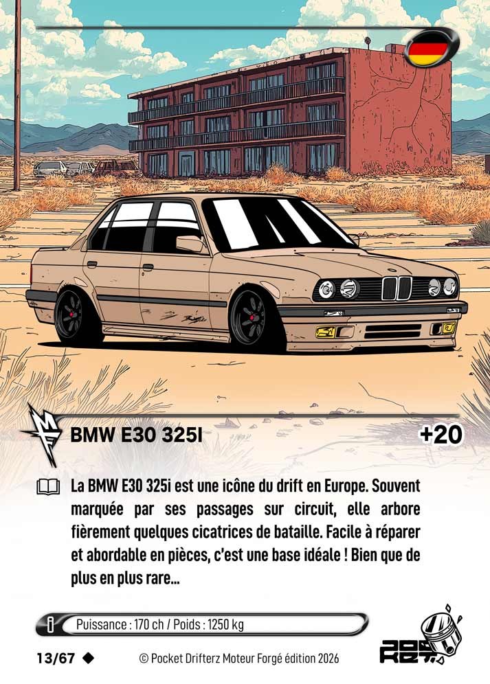 BMW E30 325I · Carte de base