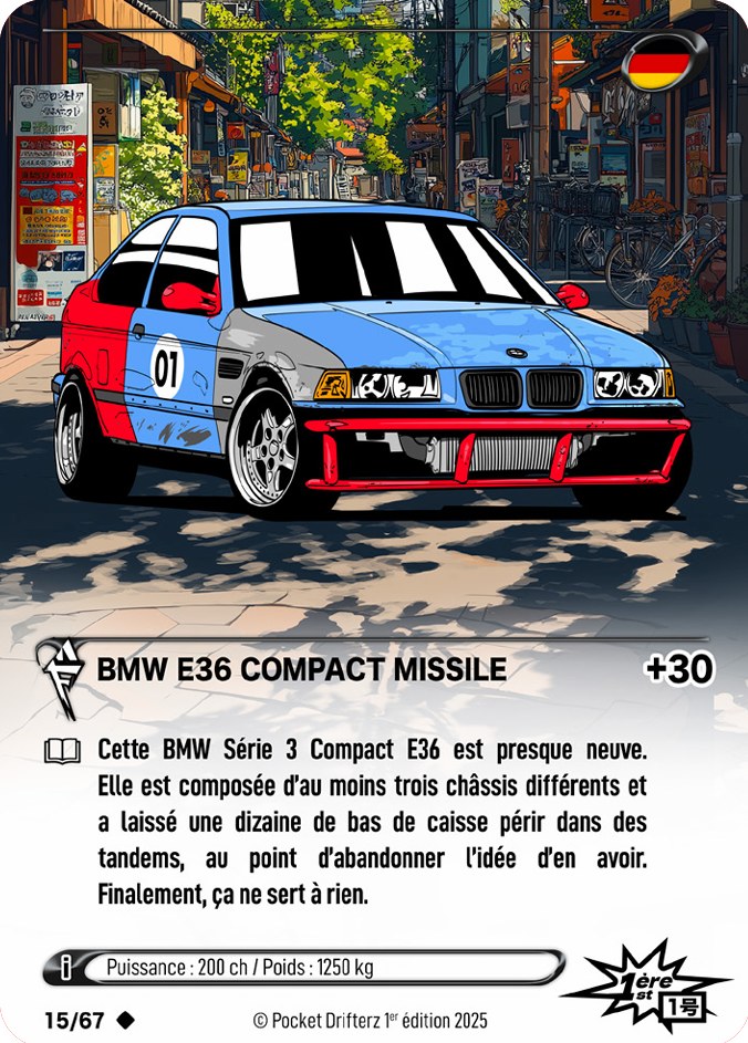 BMW E36 COMPACT MISSILE