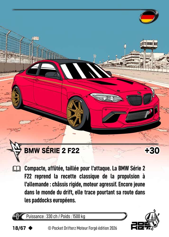 BMW SERIE 2 F22 · Carte de base
