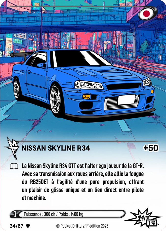 NISSAN SKYLINE R34