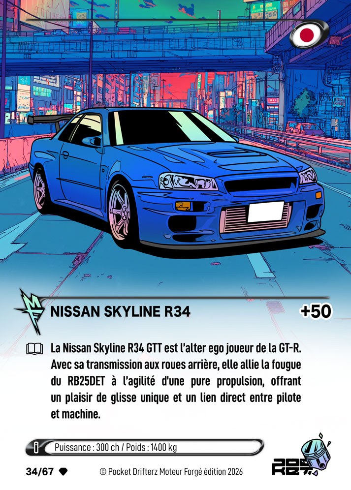 NISSAN SKYLINE R34