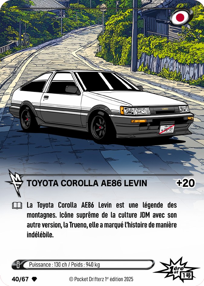 TOYOTA COROLLA AE86 LEVIN
