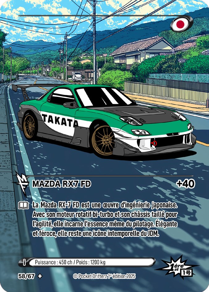 MAZDA RX7 FD PRÉPARÉE