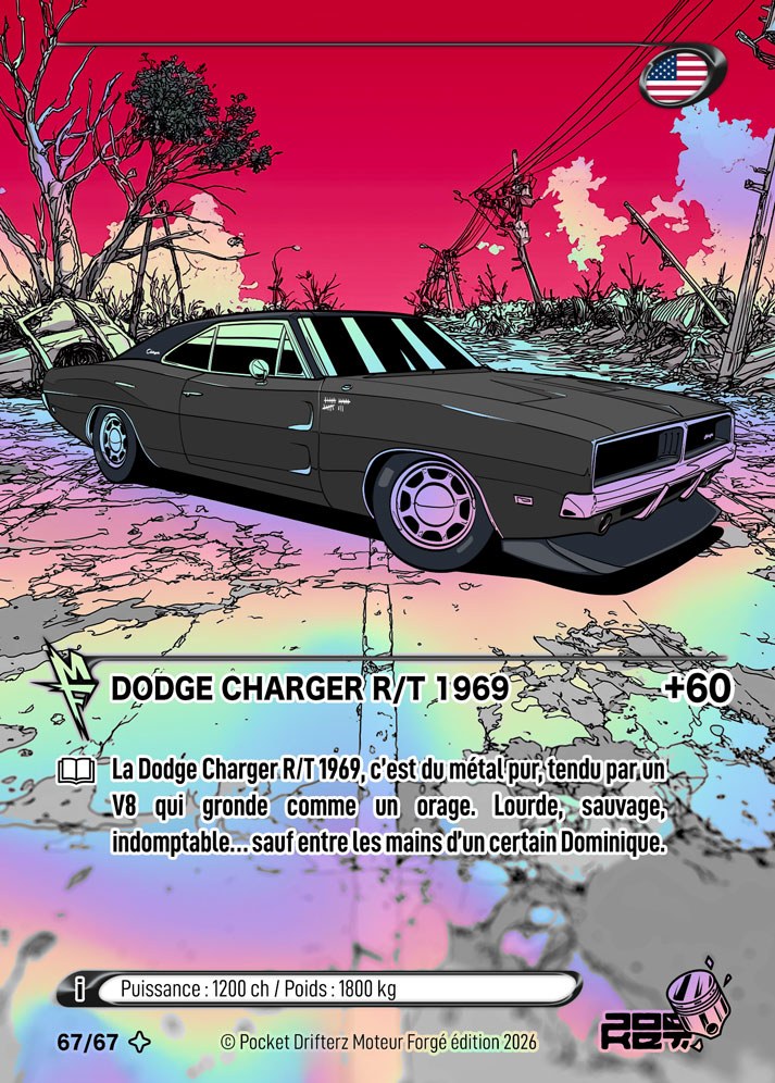 DODGE CHARGER R/T 1969