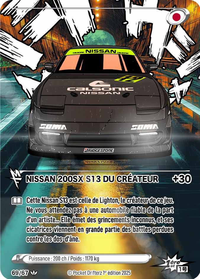NISSAN 200SX S13 DU CRÉATEUR