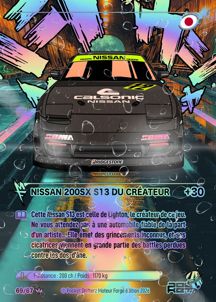 NISSAN 200SX S13 DU CRÉATEUR