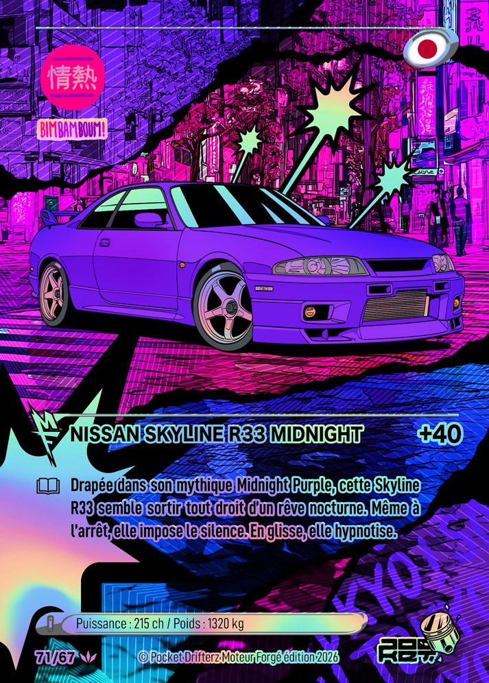 NISSAN SKYLINE R33 MIDNIGHT