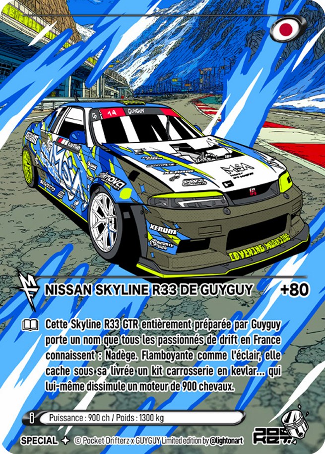 NISSAN SKYLINE R33 DE GUYGUY