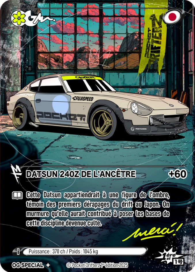 DATSUN 240Z DE L'ANCÊTRE